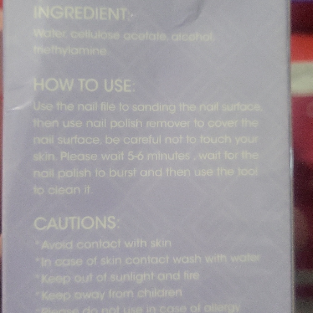 GElle Nail Removal & Care Kit — Jeffery Star 7 Items - Picture 7 of 7